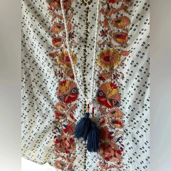 Bohme Embroidered Top XS - Picture 2 of 7